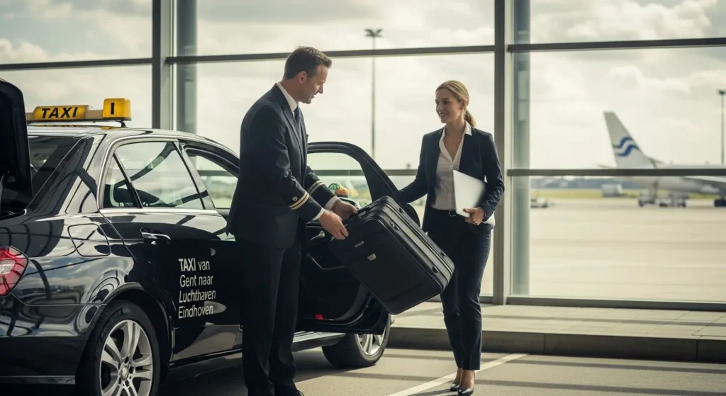 Taxi van Gent naar Luchthaven Eindhoven